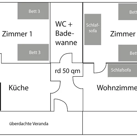 Διαμέρισμα Neu! Kornkammer Naehe Plauer Halenbeck-Rohlsdorf